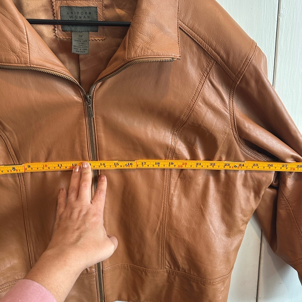 JohnPaulRichard Brown Leather Jacket - Picture 5 of 8